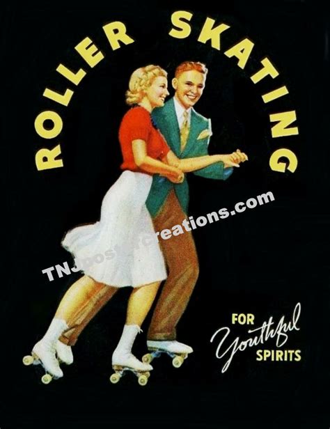 Roller Skating | Nostalgia, Poster, Roller skating