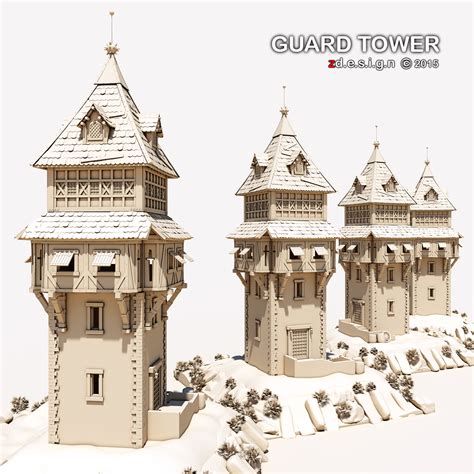 GUARD TOWER . . . Epic Medieval :: Behance