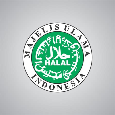 Logo Halal Mui Terbaru Vector