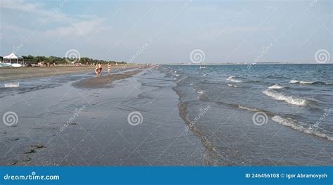 Venice Beaches on the Lido Island Editorial Stock Photo - Image of ...