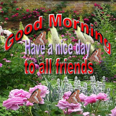 Good Morning: Have a Nice Day to all friends :: Hello! :: MyNiceProfile.com