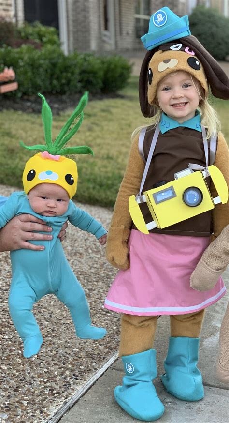 Dashi and Tunip in 2022 | Octonauts halloween costume, Octonauts costume, Homemade halloween ...