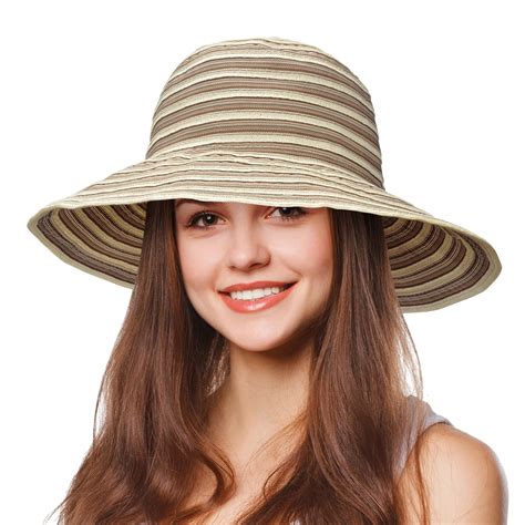 Women's Accessories Clothes, Shoes & Accessories Women's Straw Hats Ladies Women Summer Sun ...