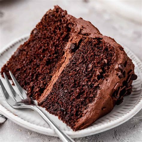 Slice Of Chocolate Cake