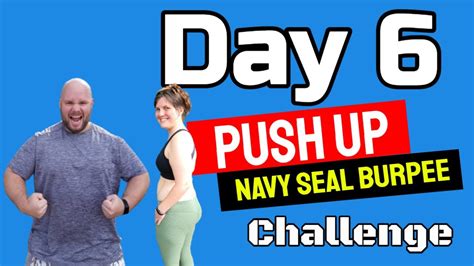 Day 6 Push Up / Navy Seal Burpee Challenge #navysealburpees #pushups ...