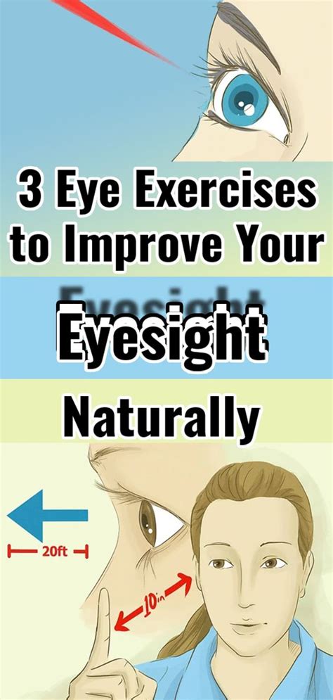 3 Eye Exercises to Improve Your Eyesight Naturally - Healthy Lifestyle