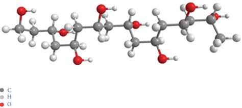 Molecular sketch (a) and chemical structure (b) of PVA chain ...