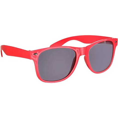 Classic Red Frame Sunglasses 6in x 2in | Party City