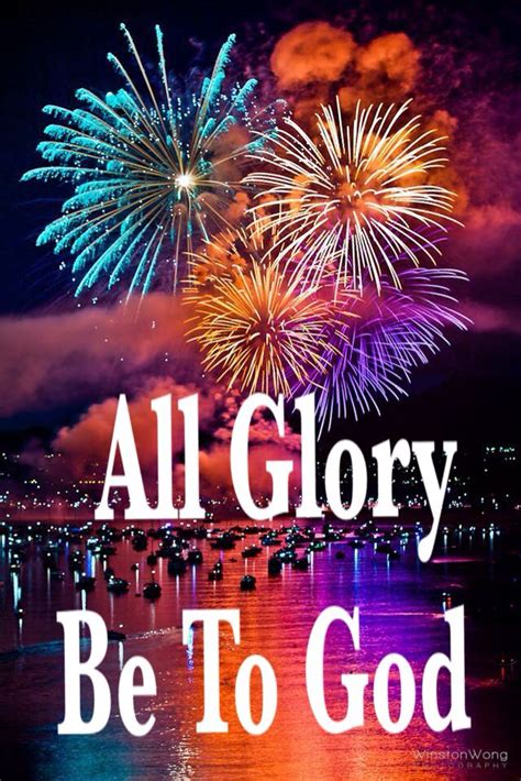 All Glory Be To God | Wisdom quotes, Inspirational thoughts, Inspirational quotes