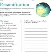 Printable 6th Grade Personification Worksheets | Education.com - Worksheets Library