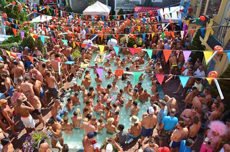 Provincetown Carnival Pool Party at the Brass Key Provincetown MA