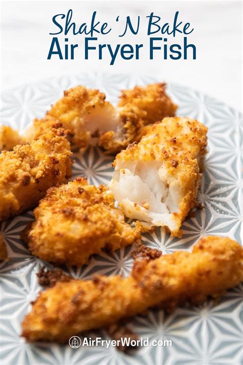 Air Fryer Shake N' Bake Fish Fillets CRISPY & EASY | Air Fryer World