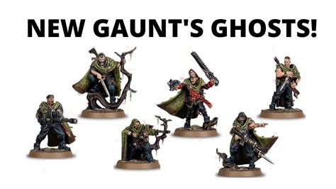 Gaunt's Ghosts get NEW MINIS - Warhammer Fest Black Library Reveals! - YouTube