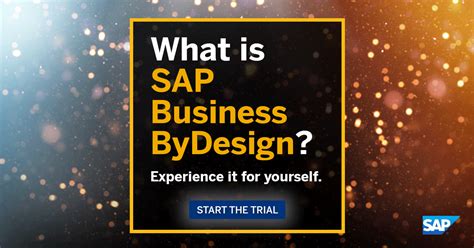 SAP on LinkedIn: Get a first-hand look at SAP Business ByDesign. Start ...