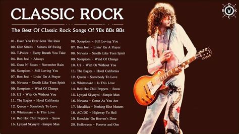 Best Classic Rock Songs of the 70s, 80s, and 90s