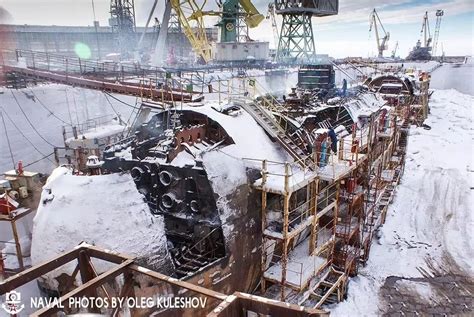 Severodvinsk Shipyard: The world's largest nuclear submarine cradle and grave - iMedia