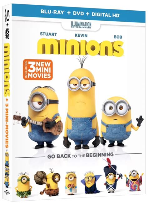 Minions on Blu-ray/DVD Tuesday 12/8/15 – DVD Giveaway