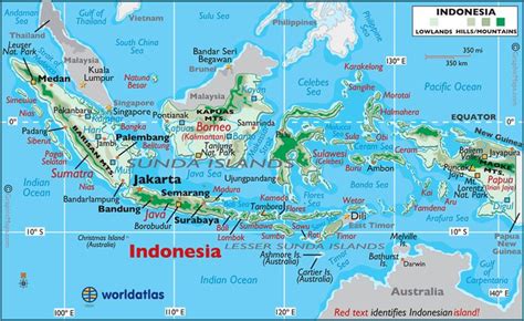 Indonesia Maps & Facts | Bali map, Indonesia, Map