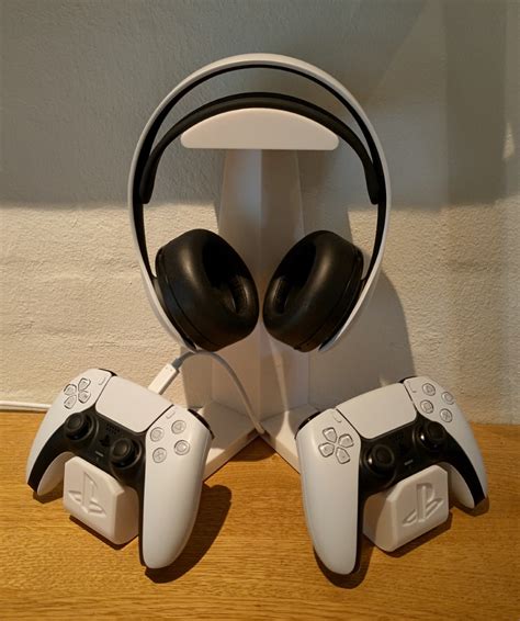 PS5 Dual controller and headset stand by Kimboo | Download free STL model | Printables.com