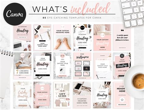 Pinterest Templates For Canva - The Best Pinterest Pin Designs