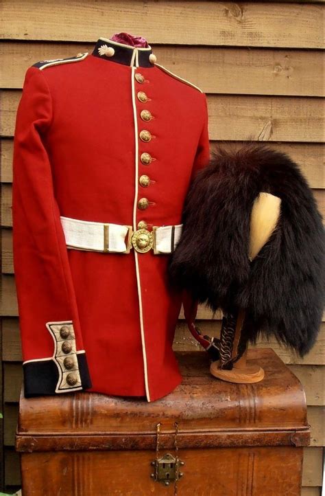 Grenadier Guards - Parade Dress Uniform Jacket & Bearskin - 1930s ...