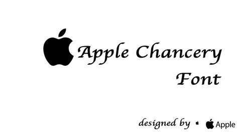 Apple Chancery Font | Free Fonts Vault