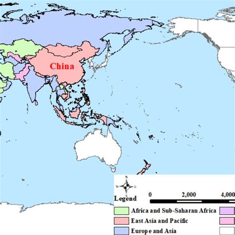 Map of the Belt and Road countries by regions (2020). | Download ...