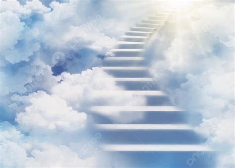 Heaven Background Clouds Spiral Staircase, Heaven Background, Clouds ...