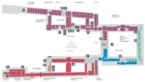 Louvre Museum Floor Plan