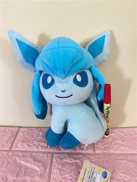 Pokemon Glaceon Plush, Hobbies & Toys, Toys & Games on Carousell