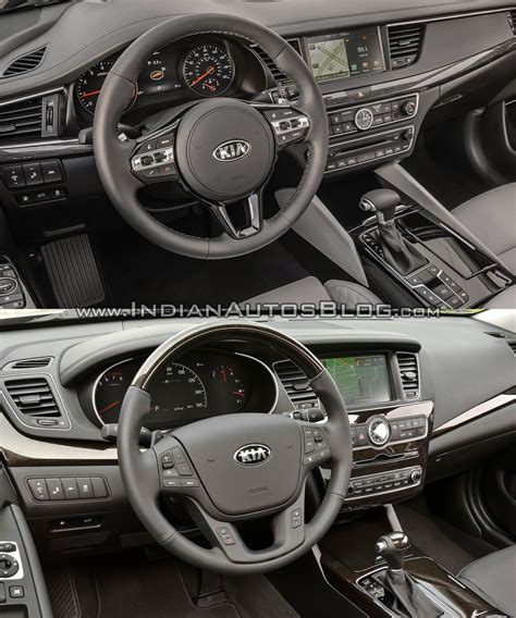 2017 Kia Cadenza vs. Kia Cadenza interior