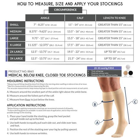 TruForm Classic Medical Knee High Compression Stockings 20-30mmHg ...