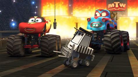 Watch: Monster Truck Mater Cars Toons