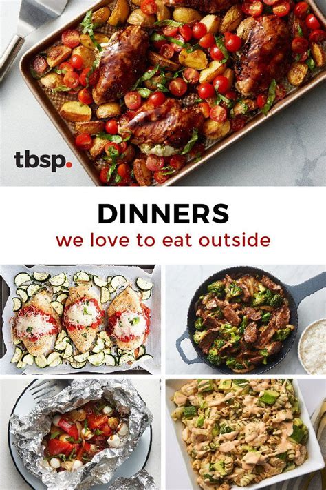 11 Easy Dinners That Taste Better When Eaten Outside | Dinner ...