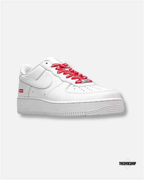 Nike x Supreme Air Force 1 Low "Mini Box Logo White" – THE SHOE SHOP