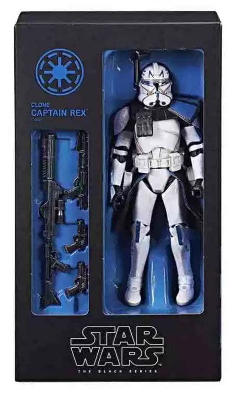 Action Figures Star Wars The Black Series Clone Captain Rex Toys