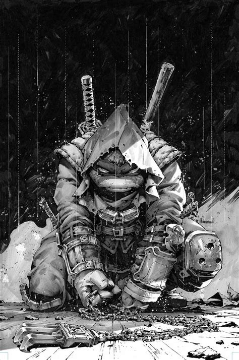 TMNT: The Last Ronin #1, cover art by Kael Ngu : TMNT