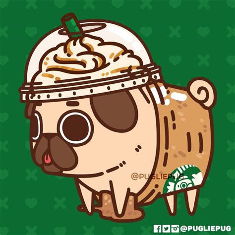 Puglie Pug | Cute dog drawing, Cute animal drawings, Cute kawaii animals