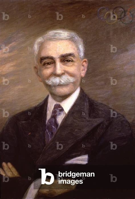 Sport. Olympic games. The baron Pierre de Coubertin, father of the modern Olympic Games ...