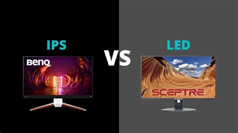 IPS vs led monitors - differences explained! - Spacehop