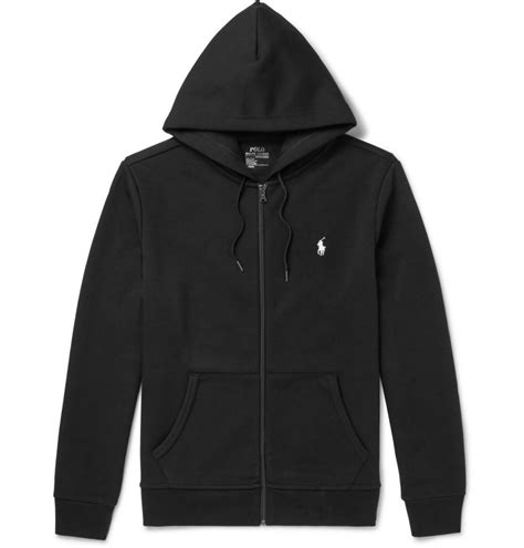 Polo Ralph Lauren - Jersey Zip-Up Hoodie - Men - Black | The Fashionisto