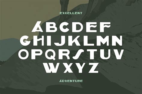 Excellent Adventure | Adventure fonts, Adventure, National park posters