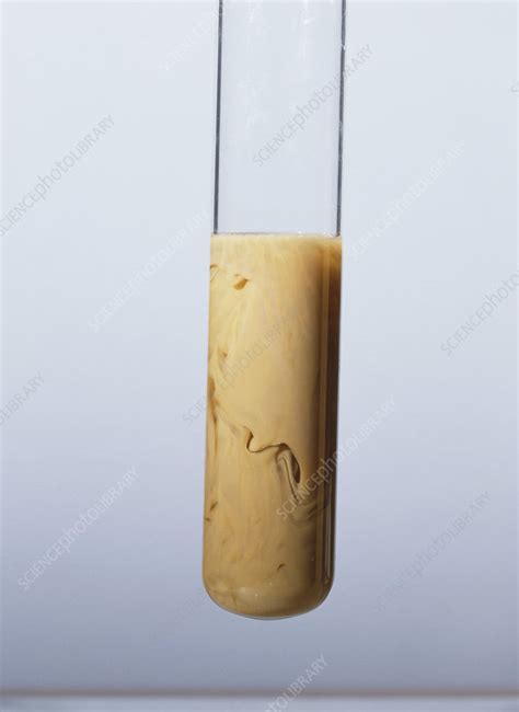 Silver hydroxide precipitate - Stock Image A500/0417 - Science Photo ...