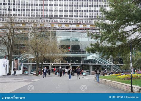 Train Station Paris-Montparnasse, Also Called Gare Montparnasse Editorial Photo - Image of ...