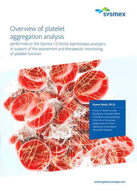 Platelet Aggregation - Sysmex Hong Kong Limited