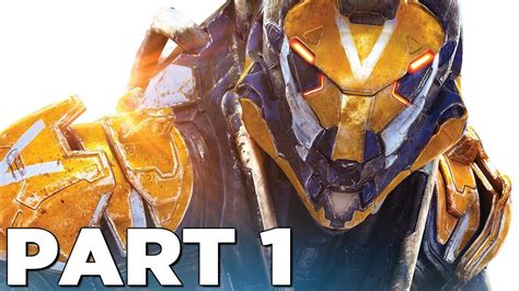 ANTHEM Walkthrough Gameplay Part 1 - INTRO (Anthem Game) - YouTube