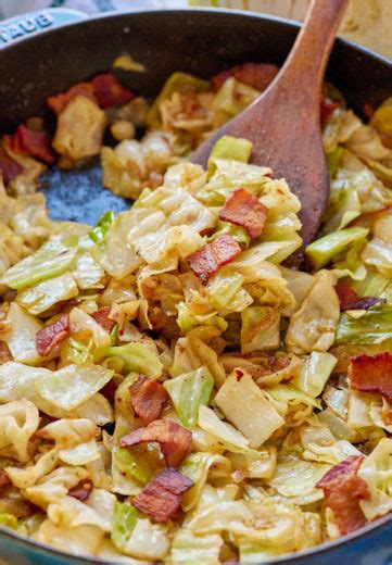 Southern Fried Cabbage with Bacon - blackpeoplesrecipes.com