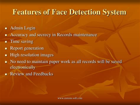 PPT - Face Detection System developed by CustomSoft PowerPoint Presentation - ID:8138737