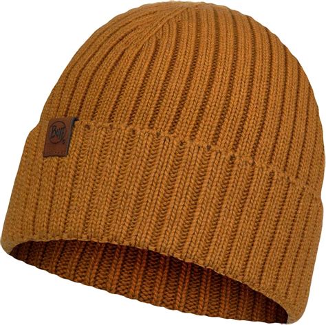 Original Buff Knitted Hat N-Helle Mustard Mütze, Unisex, Einheitsgröße ...