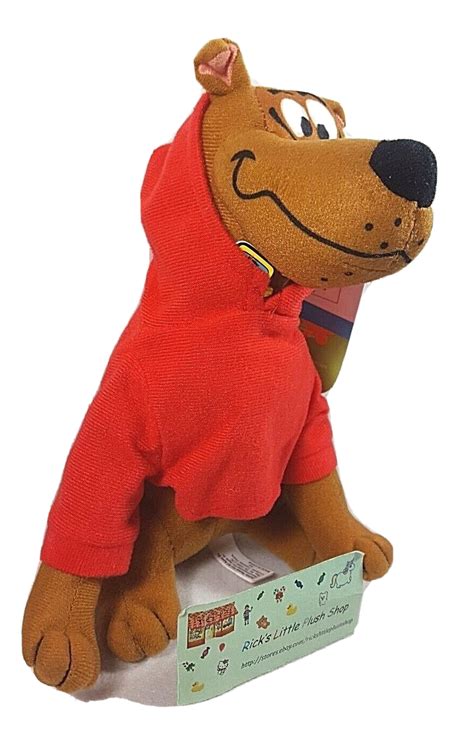 Scooby Doo & The Mystery Gang Plush Stuffed Animal 9" Hooded Brown Cartoon Scoob | eBay